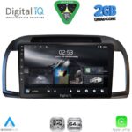 DIGITAL IQ RSD 1457BL_CPA (9inc) MULTIMEDIA TABLET for NISSAN MICRA K12 mod. 2002-2010 (BLACK)