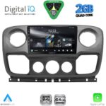 DIGITAL IQ RSD 1463_CPA (10inc) MULTIMEDIA TABLET for NISSAN NV400 - OPEL MOVANO - RENAULT MASTER mod. 2010-2020