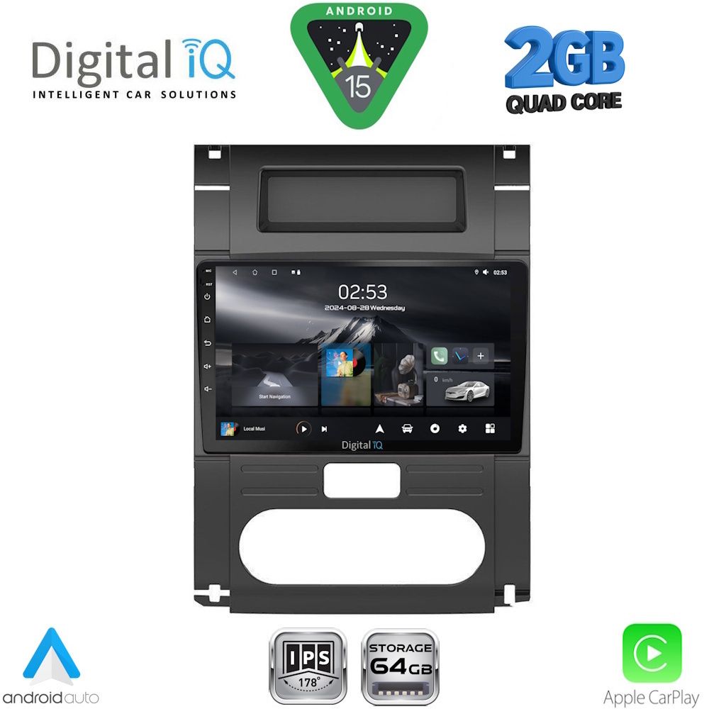 DIGITAL IQ RSD 1477_CPA (10inc) MULTIMEDIA TABLET for NISSAN XTRAIL mod. 2007-2013