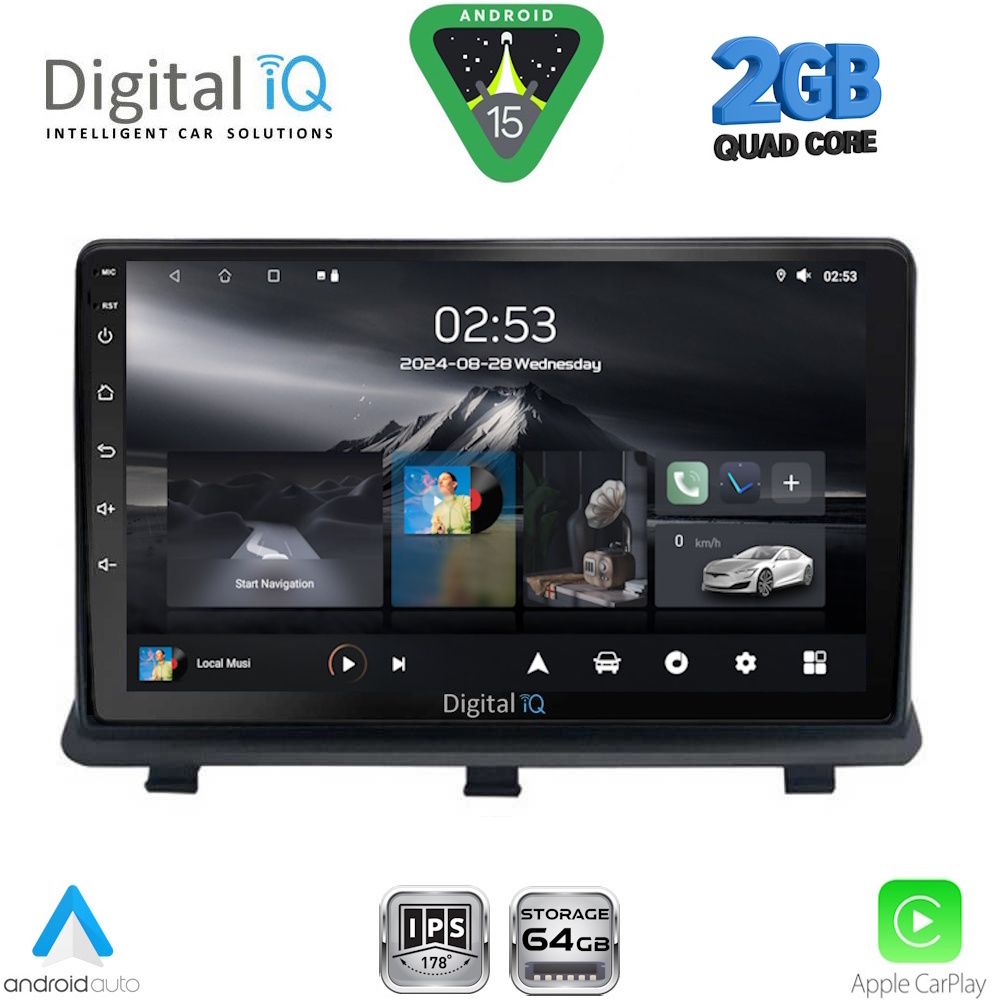 DIGITAL IQ RSD 1480_CPAA (9inc) MULTIMEDIA TABLET for OPEL ANTARA mod. 2006-2016