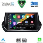 DIGITAL IQ RSD 1509_CPA (9inc) MULTIMEDIA TABLET for PEUGEOT 208 - 2008 mod. 2021-2026 - Image 2