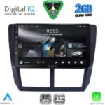 DIGITAL IQ RSD 1662_CPA (9inc) MULTIMEDIA TABLET for SUBARU FORESTER - IMPREZA - XV mod. 2008-2013