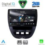 DIGITAL IQ RSD 1707_CPA (10inc) MULTIMEDIA TABLET for CITROEN C1-PEUGEOT 107-TOYOTA AYGO mod. 2005-2014