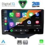 DIGITAL IQ RSD 1715_CPA CLIMA-A/C (9inc) MULTIMEDIA TABLET for CITROEN C1-PEUGEOT 108-TOYOTA AYGO mod. 2014-2022 - Image 2