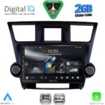DIGITAL IQ RSD 1719_CPA (10inc) MULTIMEDIA TABLET for TOYOTA HIGHLANDER mod. 2008-2015