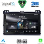 DIGITAL IQ RSD 1723_CPA (9inc) MULTIMEDIA TABLET for TOYOTA LANDCRUISER mod. 2002-2008