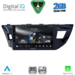 DIGITAL IQ RSD 1714MD_CPA (10inc) MULTIMEDIA TABLET for TOYOTA COROLLA mod. 2013-2016