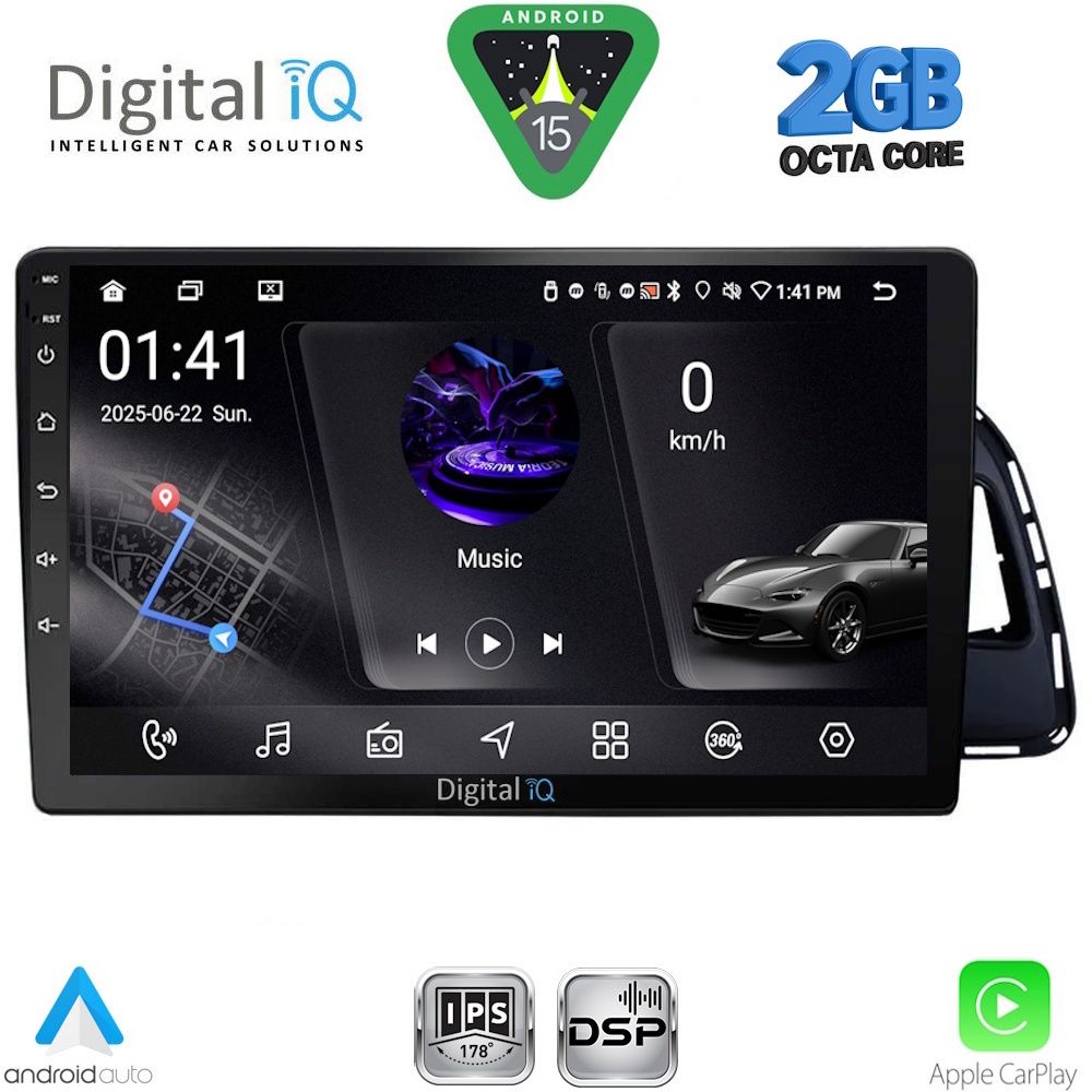 DIGITAL IQ RSF 4015_CPA (10inc) MULTIMEDIA TABLET for AUDI Q5 mod. 2010-2018