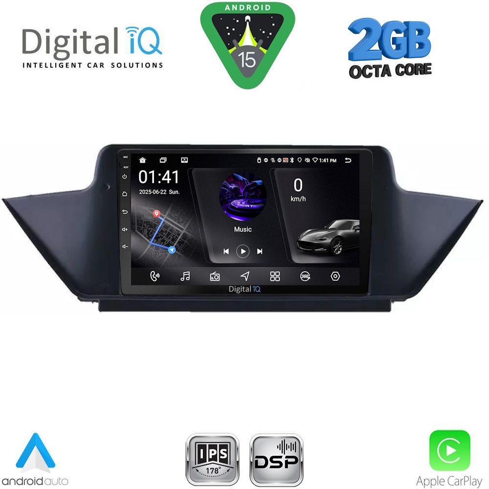 DIGITAL IQ RSF 4056_CPA (10inc) MULTIMEDIA TABLET for BMW X1 mod. 2009-2015
