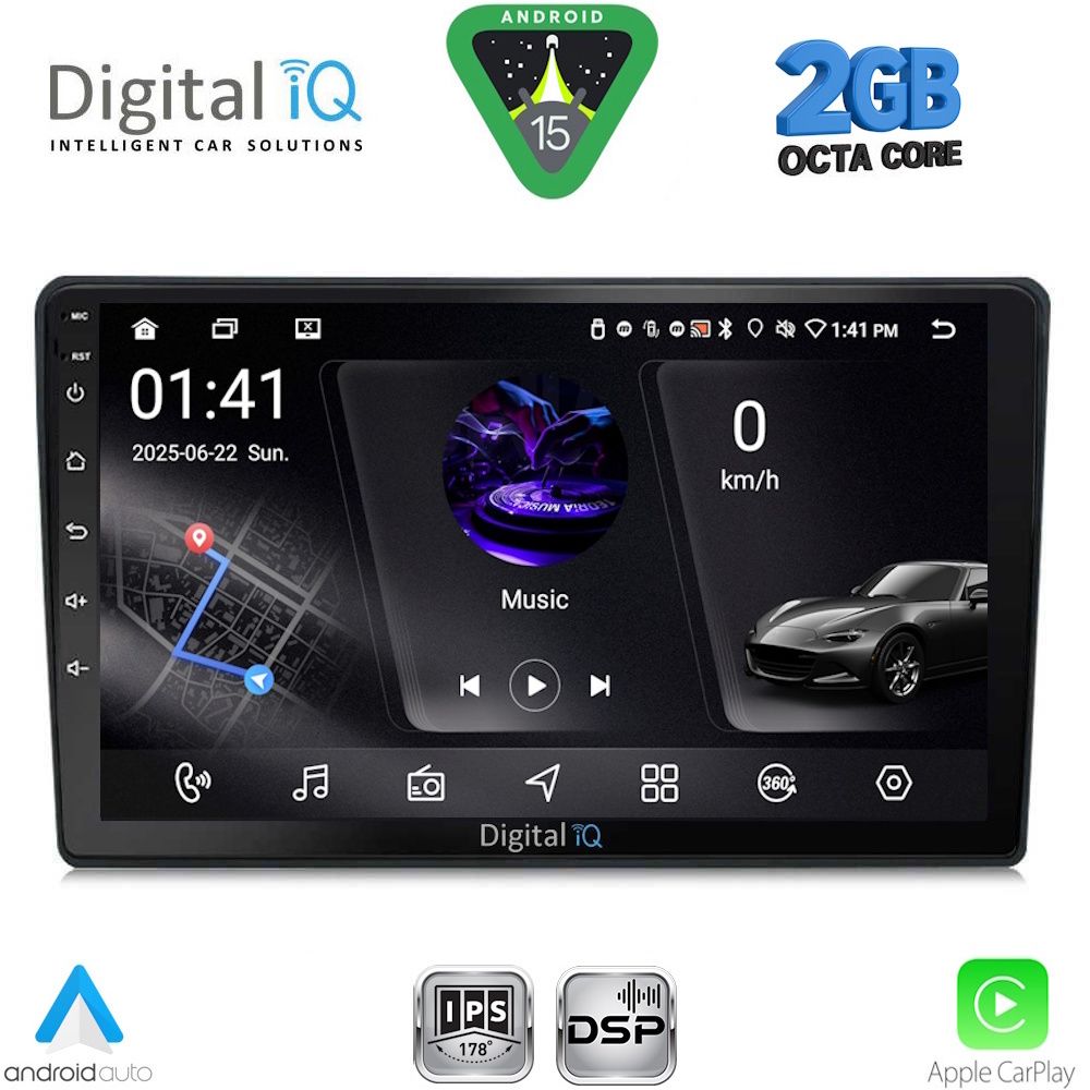 DIGITAL IQ RSF 4086_CPA (10inc) MULTIMEDIA TABLET for CITROEN C4 - DS4 mod. 2018-2025
