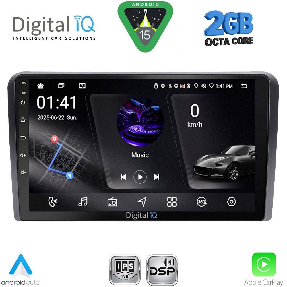 DIGITAL IQ RSF 4087_CPA (10inc) MULTIMEDIA TABLET for CITROEN C5-DS5 mod. 2007-2017 (with ORIGINAL NAVI)