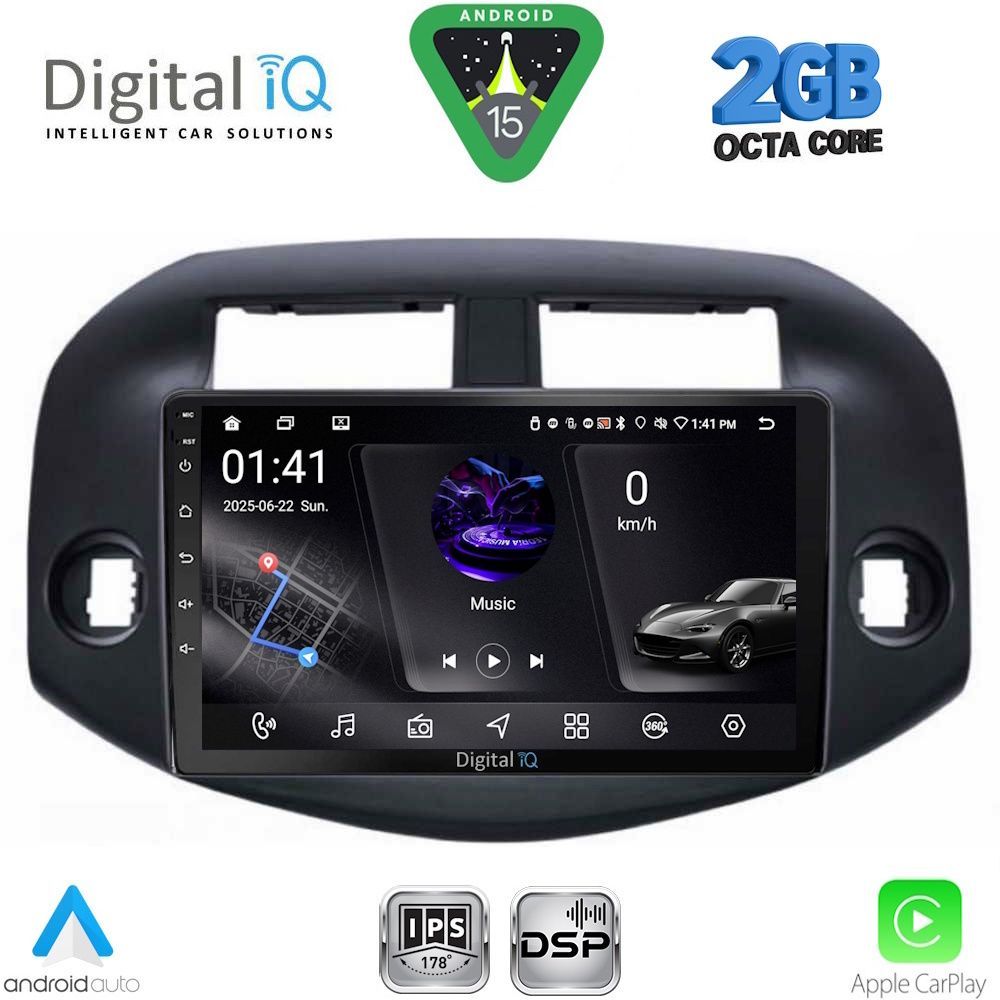 DIGITAL IQ RSF 4732_CPA (10inc) MULTIMEDIA TABLET for TOYOTA RAV 4 mod. 2006-2012