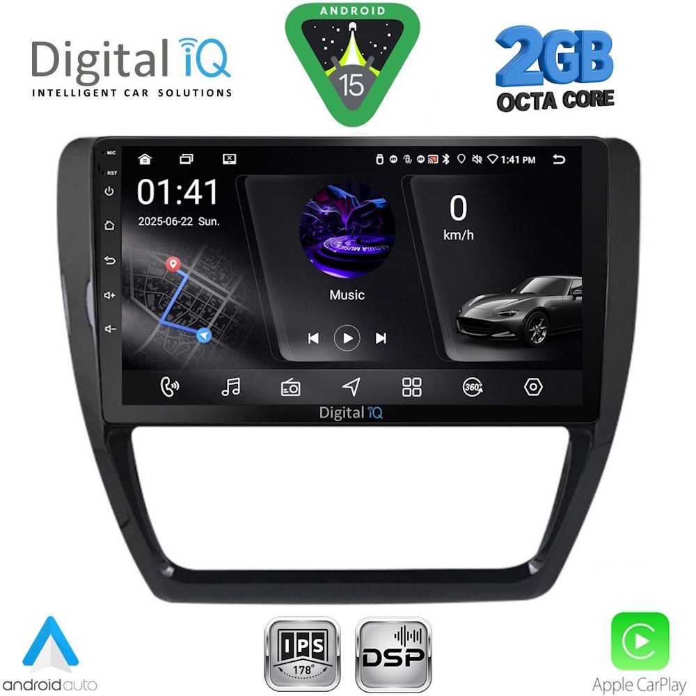 DIGITAL IQ RSF 4741_CPA (10inc) MULTIMEDIA TABLET for VW JETTA mod. 2010-2016