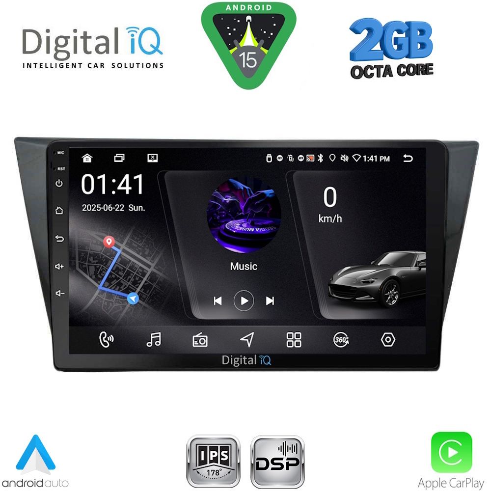 DIGITAL IQ RSF 4761_CPA (10inc) MULTIMEDIA TABLET for VW TIGUAN mod. 2016-2024