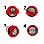 SNOW SOCKS - ΑΝΤΙΟΛΙΣΘΗΤΙΚΕΣ ΧΙΟΝΟΚΟΥΒΕΡΤΕΣ ΑΥΤΟΚΙΝΗΤΟΥ PREMIUM QUALITY ΣΕ ΟΛΑ ΤΑ ΜΕΓΕΘΗ ΣΕ 4 ΧΡΩΜΑΤΑ - Image 3