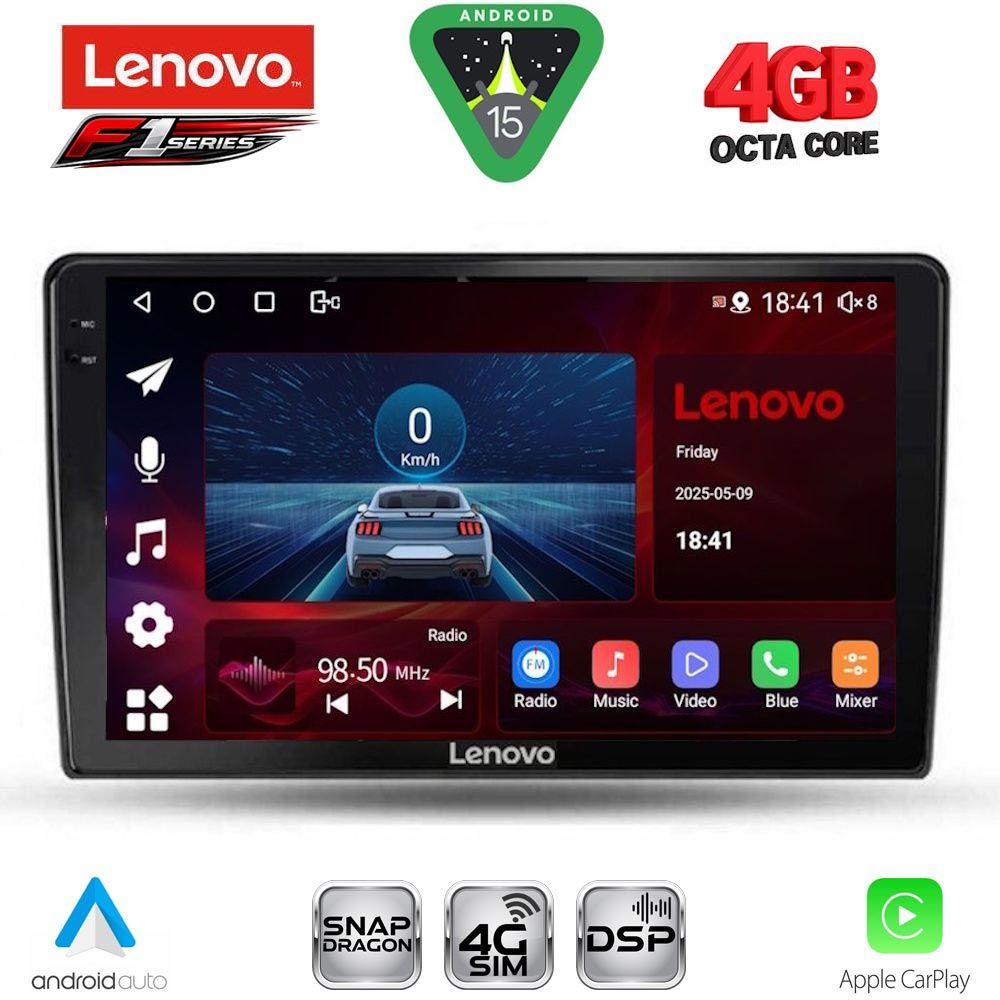LENOVO SSQ 9026_CPA (9inc) MULTIMEDIA TABLET for ALFA ROMEO GIULIETTA mod 2014-2020