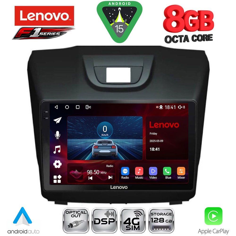 LENOVO SSR 10255_CPA (9inc) MULTIMEDIA TABLET for ISUZU DMAX mod. 2012>