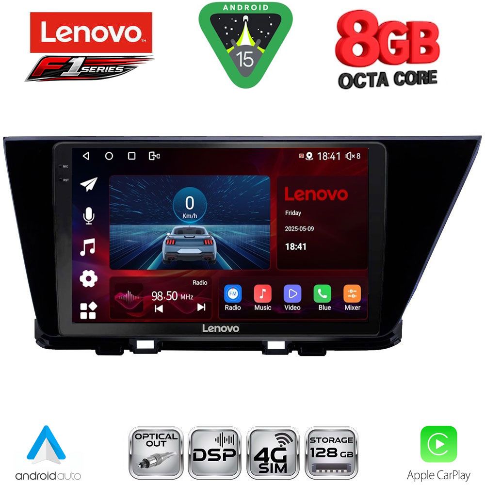 LENOVO SSR 10305_CPA (9inc) MULTIMEDIA TABLET for KIA NIRO mod. 2017-2021