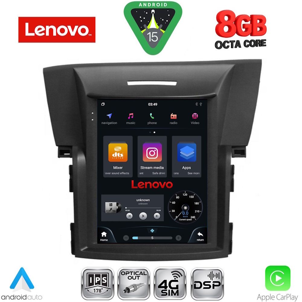 LENOVO SSW 10978_CPA TESLA STYLE for HONDA CRV mod. 2012-2017
