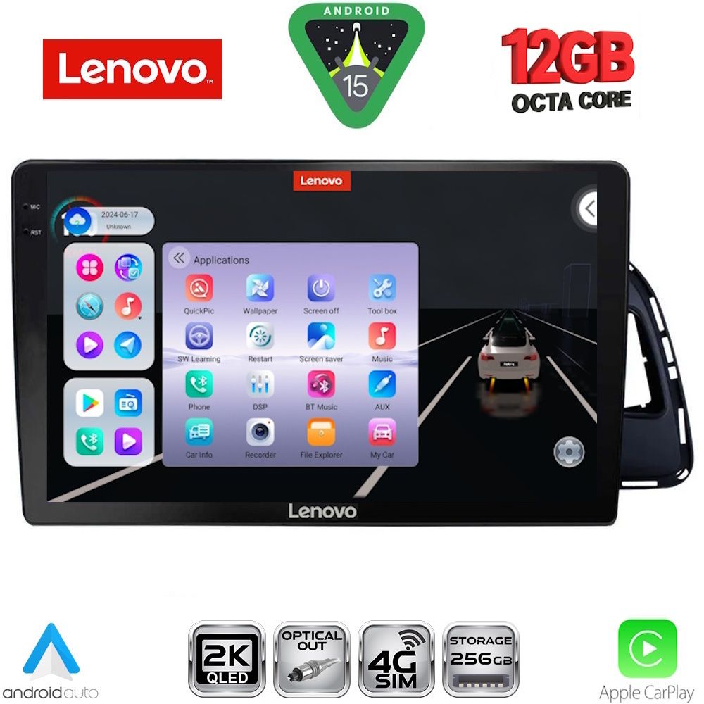 LENOVO SSZ 12015_CPA (10inc) MULTIMEDIA TABLET for AUDI Q5 mod. 2010-2018