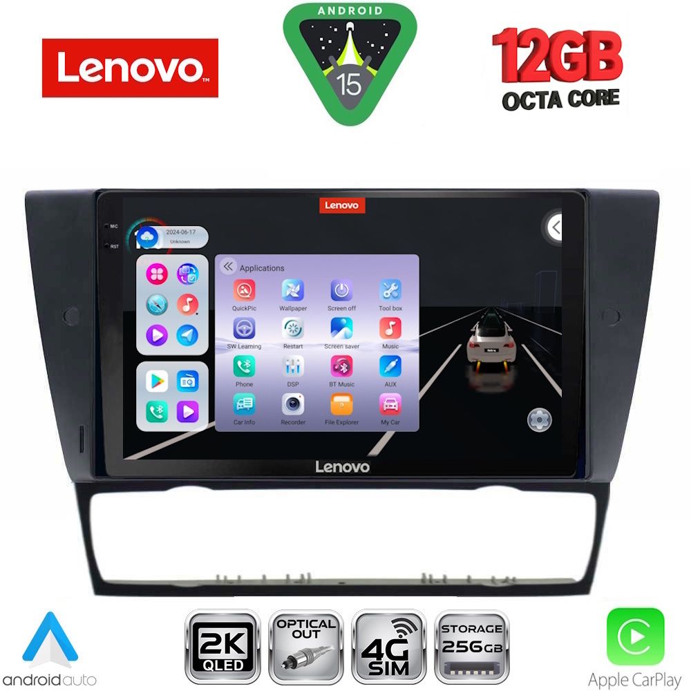 LENOVO SSZ 12043_CPA (9inc) MULTIMEDIA TABLET for BMW E90-E91-E92-E93 mod. 2005-2012