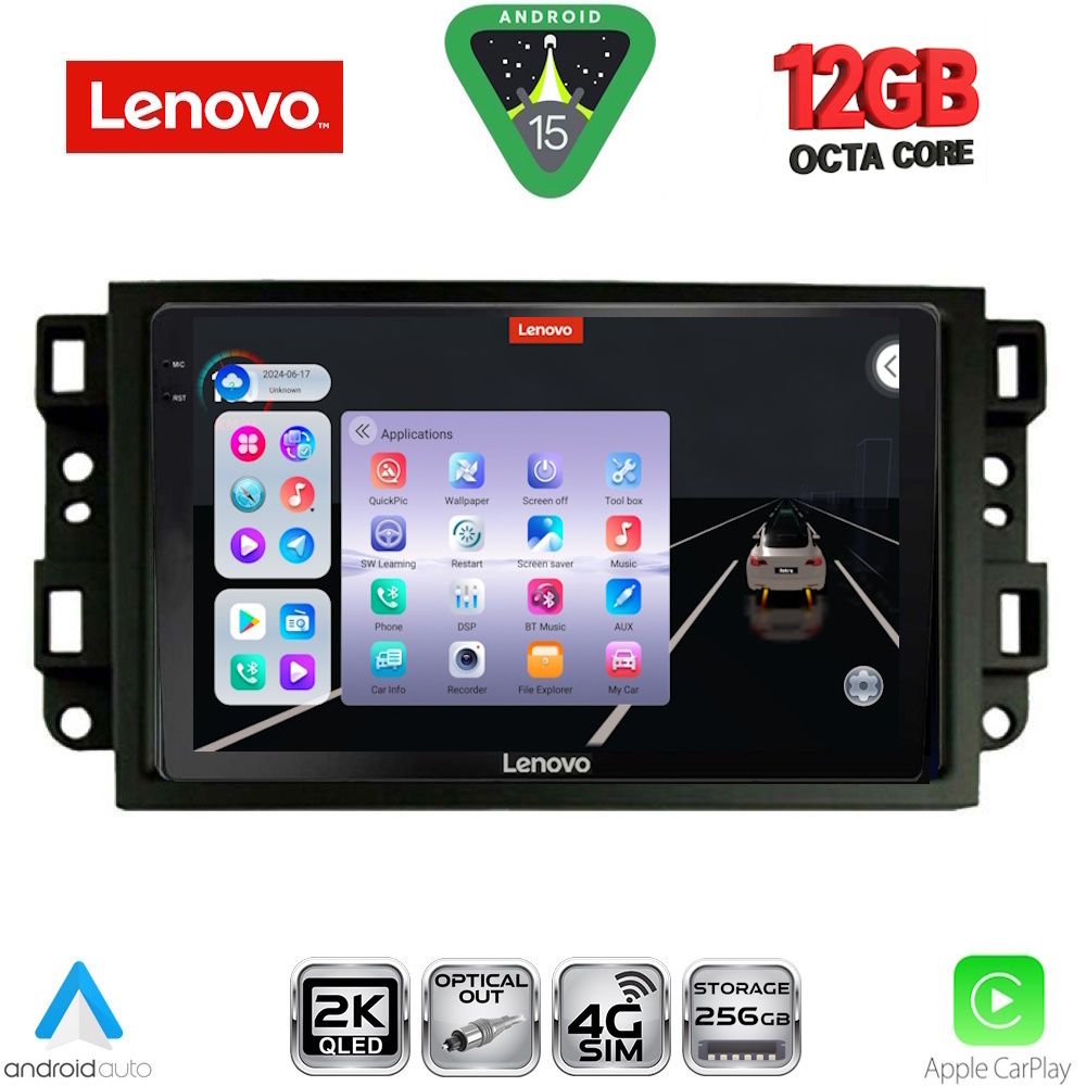 LENOVO SSZ 12070_CPA (10inc) MULTIMEDIA TABLET for CHEVROLET ALL mod. 2004-2011