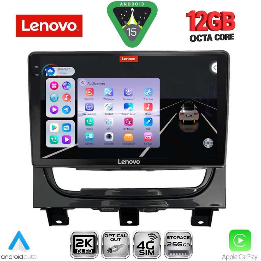 LENOVO SSZ 12146_CPA (9inc) MULTIMEDIA TABLET for FIAT STRADA mod. 2012-2020