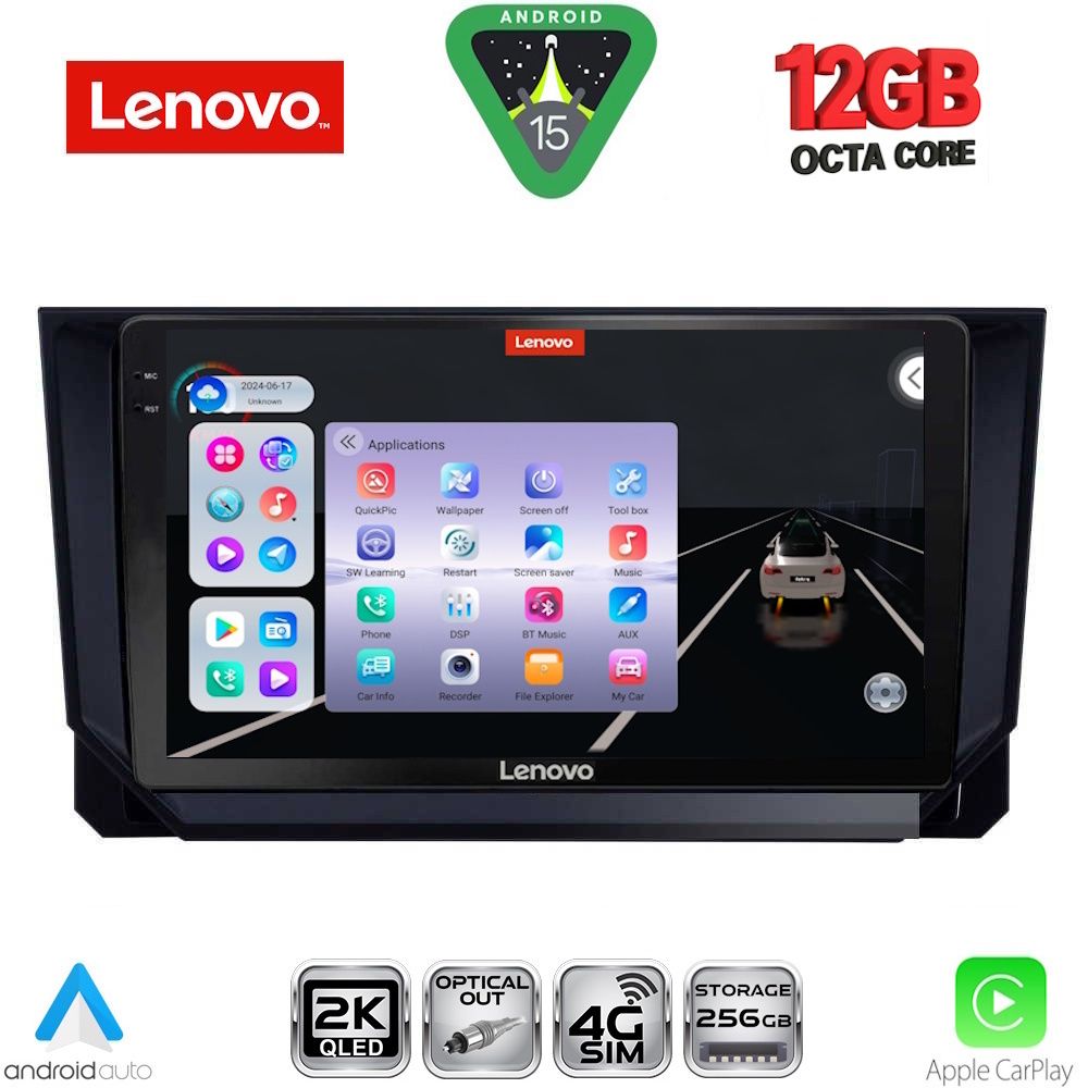 LENOVO SSZ 12391_CPA (10inc) MULTIMEDIA TABLET for MAZDA CX9 mod. 2006-2015