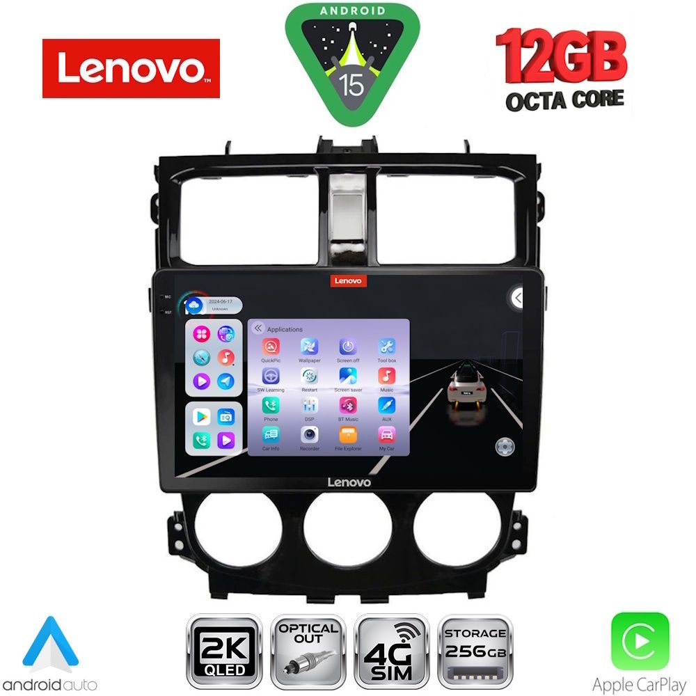 LENOVO SSZ 12435_CPA (9inc) MULTIMEDIA TABLET for MITSUBISHI COLT mod. 2013-2023