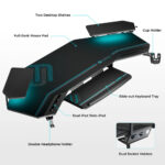 Gaming Γραφείο - Eureka Ergonomic® ERK-AED-E70B-V4 180x60x75εκ. - Image 8