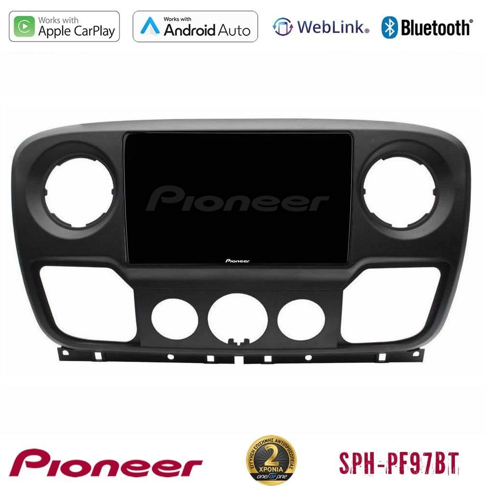 Pioneer SPH-PF97BT Series Renault/Nissan/Opel Multimedia Station 9" (Tablet Style) Με Carplay & Android Auto