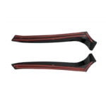 Αεροτομές Πρόσθετα Δεξιά Αριστερά Για VW Golf VI (6) 08-12 Μαύρο Γυαλιστερό Πλαστικό GTI & R Έκδοση 2 Τεμάχια - Image 5