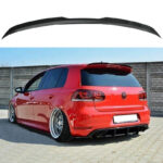 Αεροτομή Οροφής Πρόσθετο Για Vw Golf VI (6) 08-12 Για GTI & R Έκδοση Gloss Black Από Abs Πλαστικό