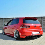 Αεροτομή Οροφής Πρόσθετο Για Vw Golf VI (6) 08-12 Για GTI & R Έκδοση Gloss Black Από Abs Πλαστικό - Image 6