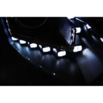 Μπροστινά Φανάρια DayLight Black Με Φώτα Ημέρας DRL Ford Focus Mk3 2011-2015 - Image 2