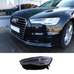 Μπροστινά Φανάρια Set Για Audi A6 4G C7 11-18 DRL Full Led Matrix Design & Dynamic Φλας Μαύρα Με Μοτέρ Carner - Image 2