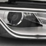 Μπροστινά Φανάρια Set Για Audi Q5 8R 12-17 TRU DRL Led Tube Χρωμίου H7H7 Με Μοτέρ - Image 4