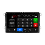 ΟΘΟΝΗ ΑΥΤΟΚΙΝΗΤΟΥ ANDROID 11 VW SEAT SKODA 9″ ΑΦΗΣ 2+32GB GPS NAVIGATION RADIO BLUETOOTH MIRRORLINK WiFi WETOUCH WT93VGPS - Image 4