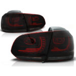 Πίσω φανάρια full led Golf 6 VW smoked red dynamic φλας ledevo