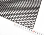 Πλαστική σίτα κυψελωτού τύπου - μαύρη  λεπτή 120х40 cm - Image 2
