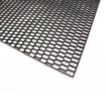 Πλαστική σίτα κυψελωτού τύπου - μαύρη  λεπτή 120х40 cm