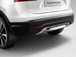 Σετ εμπρός και πίσω ποδιά diffuser NISSAN Qashqai J11 2014+ έτοιμο βαμμένο ασημί - Image 2