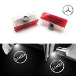 ΦΩΣ ΠΟΡΤΑΣ LED ΜΕ ΕΝΔΕΙΞΗ ΜΑΡΚΑΣ ΓΙΑ MERCEDES-BENZ W168 W169 W245 W208 W209 ΕΡΓΟΣΤΑΣΙΑΚΗ ΕΦΑΡΜΟΓΗ - Image 2