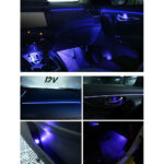 DIQ AMBIENT NISSAN QASHQAI II (CF) DYN (Digital iQ Ambient Light for NISSAN QASHQAI mod. 2014-2021 with 18 Lights) CARBON FIBER DYNAMIC - Image 6