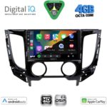 DIGITAL IQ BXF 16437_CPAA A/C (9inc) MULTIMEDIA TABLET for MITSUBISHI L200 mod. 2015-2019 with A/C - Image 2