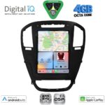 DIGITAL IQ BXF 6914BL_CPAA TESLA STYLE for OPEL INSIGNIA mod. 2008-2013 (Black colour) - Image 2