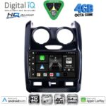 DIGITAL IQ BXK 19101BL_CPAA (9inc) MULTIMEDIA TABLET for DACIA DUSTER – LOGAN – SANDERO mod. 2006-2012 (BLACK) - Image 15