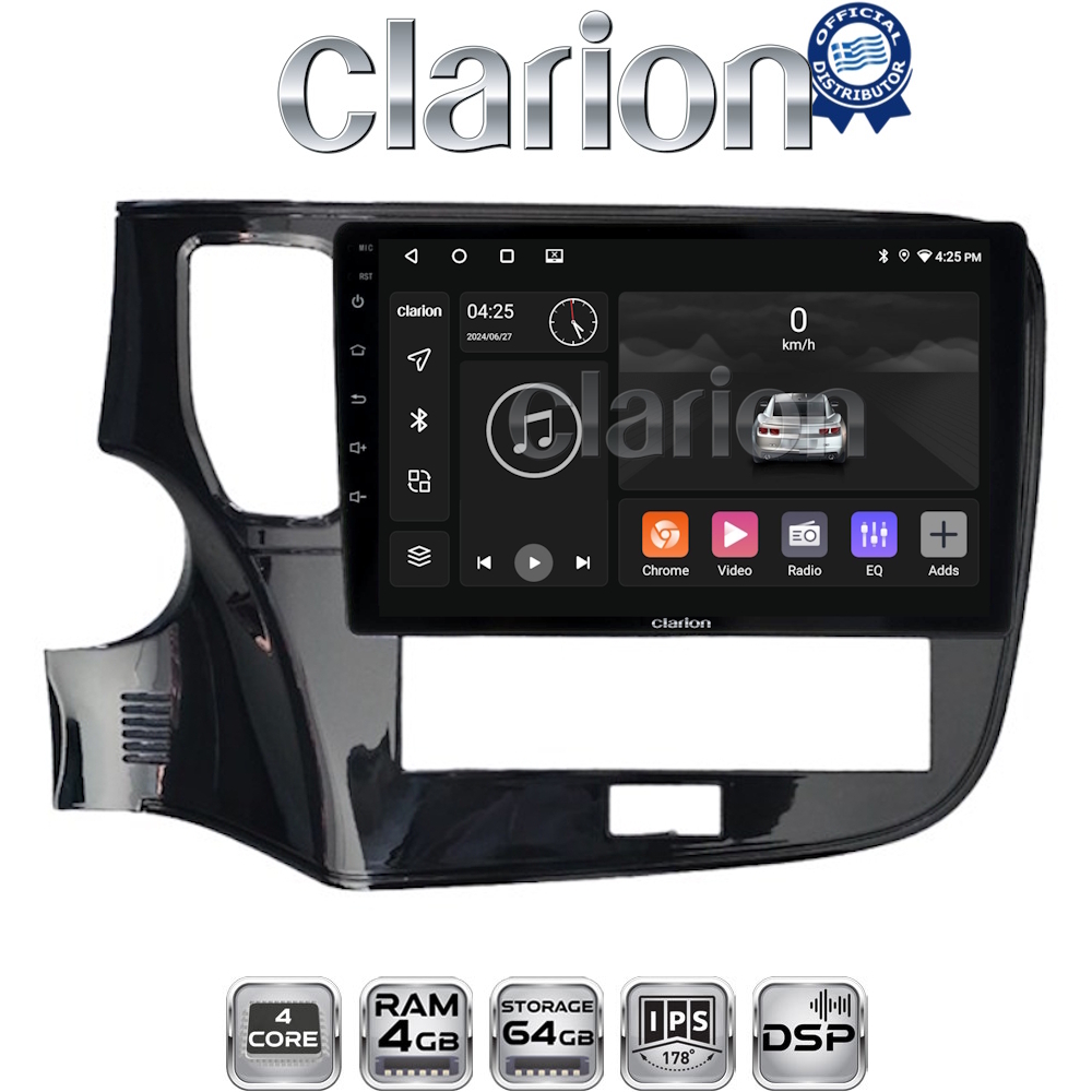 CLARION GL32894 Οθόνη OEM Multimedia Αυτοκινήτου για Mitsubishi Outlander 2020 > (CarPlay/AndroidAuto/BT/GPS/WIFI/GPRS)