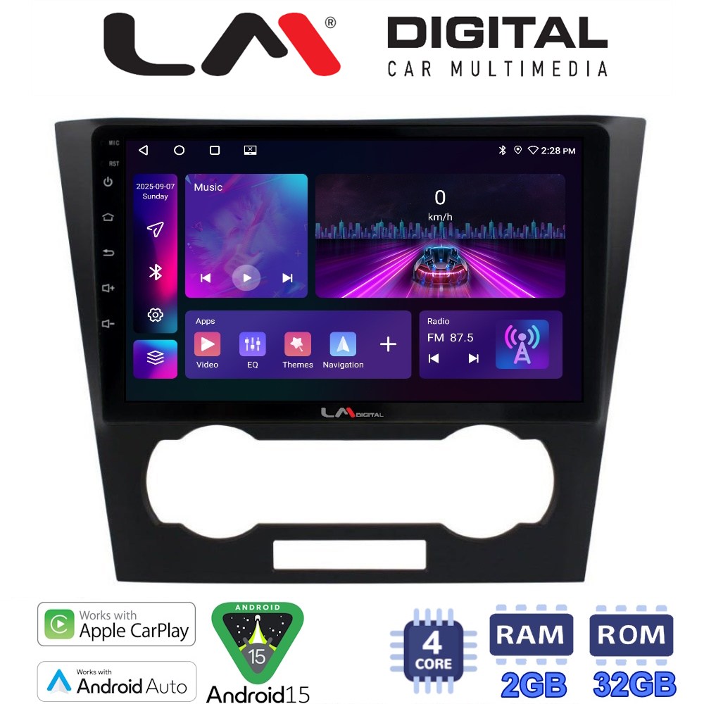 LM Digital - LM ZA4110 GPS Οθόνη OEM Multimedia Αυτοκινήτου για Chevrolet Epica 2006 > 2012 (CarPlay/AndroidAuto/BT/GPS/WIFI/GPRS)