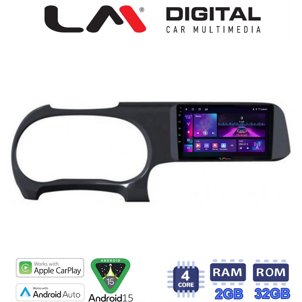 LM Digital - LM ZA4388 GPS Οθόνη OEM Multimedia Αυτοκινήτου για HYUNDAI i10 2020>    (CarPlay/AndroidAuto/BT/GPS/WIFI/GPRS)